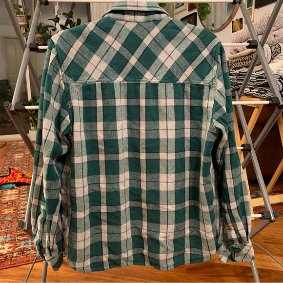KAVU Plaid Button Down Shirt L - Picture 8 of 8
